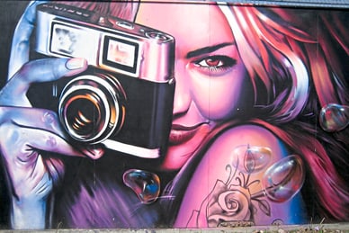 urban art graffiti frankfurt ezb