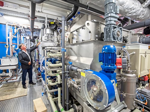 Clean Air Technology – die Katalysatoranlage im Maschinenraum