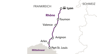 frankreichs-leuchtender-sueden-8.jpg Flussverlauf der Rhône von Lyon zum Mittelmeer.