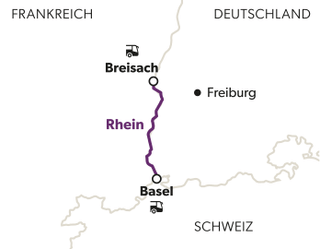 kurztrip-mit-dinnerkrimi-4.jpg Karte mit Zugstrecke von Breisach nach Basel, über den Rhein.