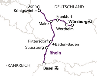 best-of-rhein-main-8.png Karte mit einem Zugstreckennetz zwischen verschiedenen Städten in Deutschland und Frankreich.