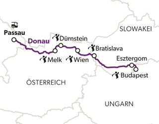die-gruensten-seiten-der-donau-6.jpg Karte der Donau-Route von Passau bis Budapest.