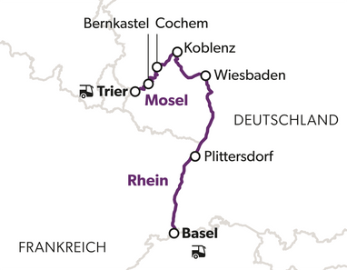 herbstgenuss-rhein-und-mosel-9.png Karte der Route entlang Mosel und Rhein von Trier nach Basel.
