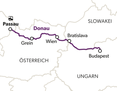excellence-exklusiv-aus-purer-liebe-zur-musik-11.jpg Karte der Donau von Passau nach Budapest über Wien und Bratislava.